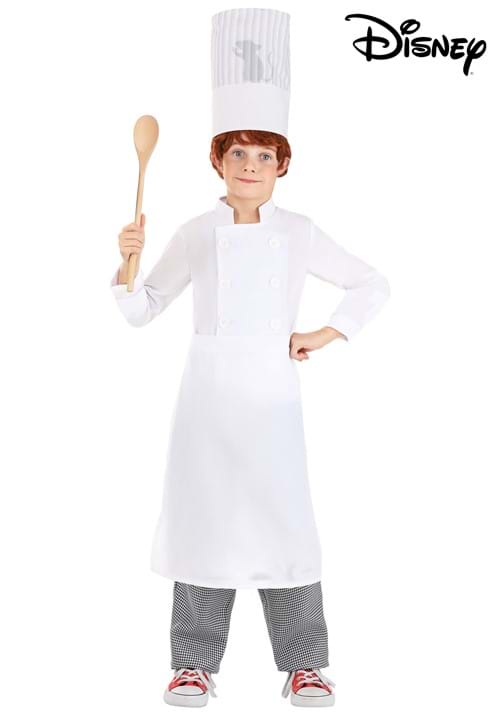 Disney and Pixar Kid's Alfredo Linguini Ratatouille Costume with Light Up Hat - US 1025
