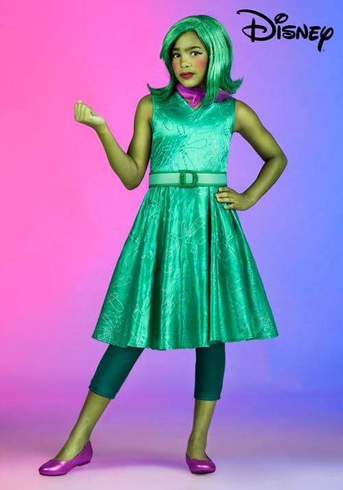 Disney and Pixar Inside Out Disgust Costume for Girls - US 5624