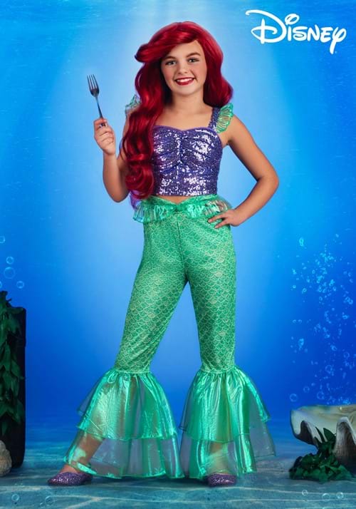 Girl's Disney The Little Mermaid Ariel Costume Outfit - US 1907