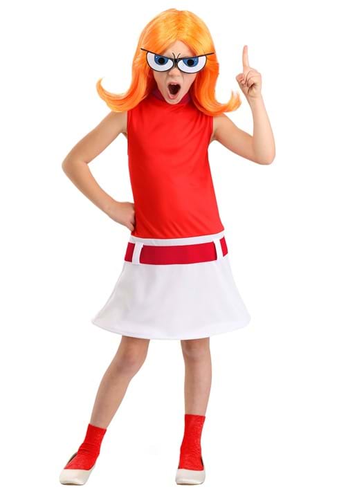 Disney Phineas and Ferb Candace Flynn Costume for Girls - US 9031