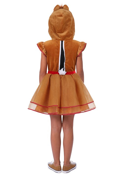 Disney Chip 'N Dale Girl's Dale Costume - US 9387