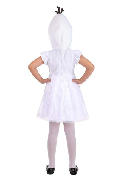 Girl's Disney Frozen Olaf Costume Hooded Dress - US 7309