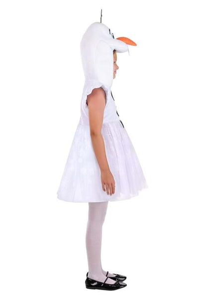 Girl's Disney Frozen Olaf Costume Hooded Dress - US 7309