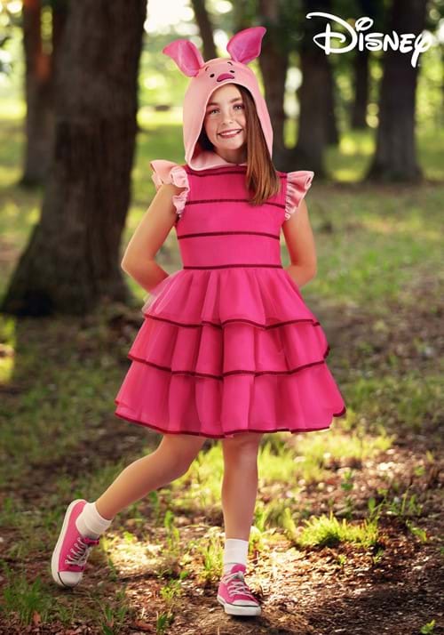Girl's Disney Piglet Costume Dress - US 4001