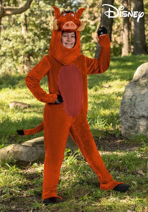 Disney The Lion King Pumbaa Costume for Boys - US 8300
