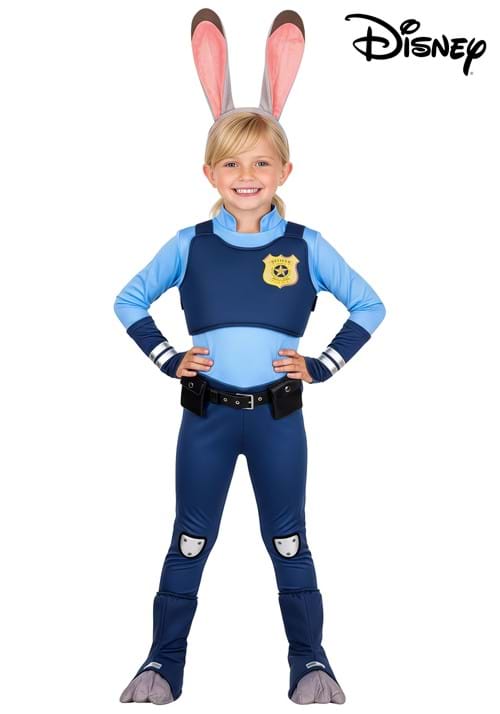 Girl's Disney Zootopia Judy Hopps Costume Outfit - US 7995