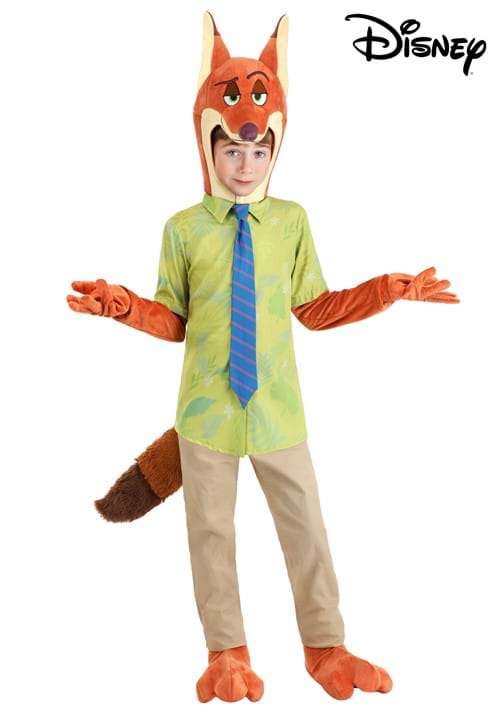 Disney Zootopia Nick Wilde Costume for Boys - US 8761