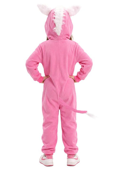 Kid's Diva Unicorn Pink Union Suit Costume - US 4497