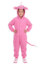 Kid's Diva Unicorn Pink Union Suit Costume - US 4497