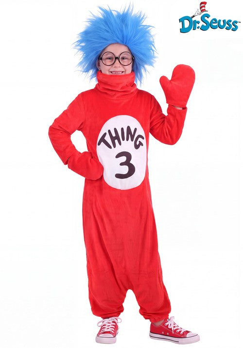 Kid's Dr. Seuss Cat in the Hat Thing 3 Costume - US 7638