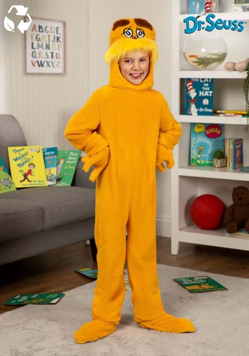 Dr. Seuss The Lorax Sustainable Materials Costume for Kids - US 5055