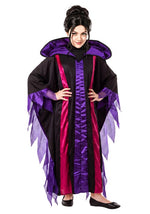 Girl's Evil Queen Black Dress Costume - US 8035