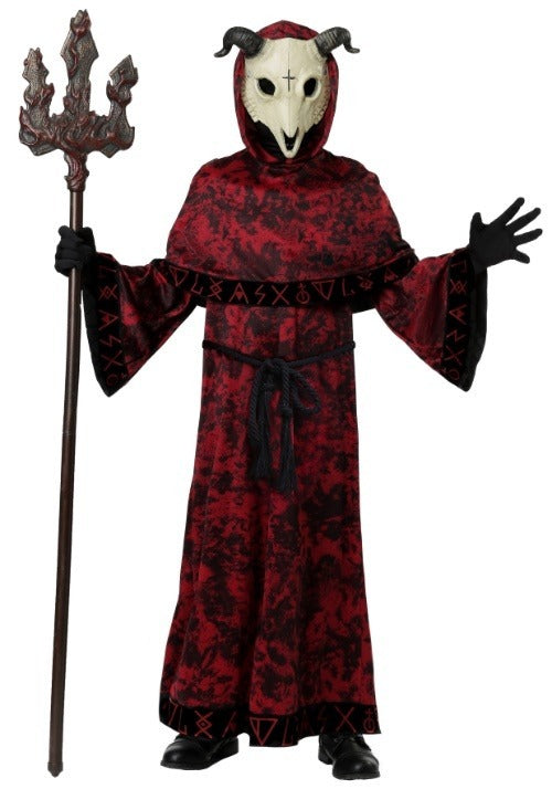 Evil Skull Demon Costume for Kids - US 5685