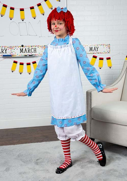 Child's Exclusive Raggedy Ann Costume - US 4637