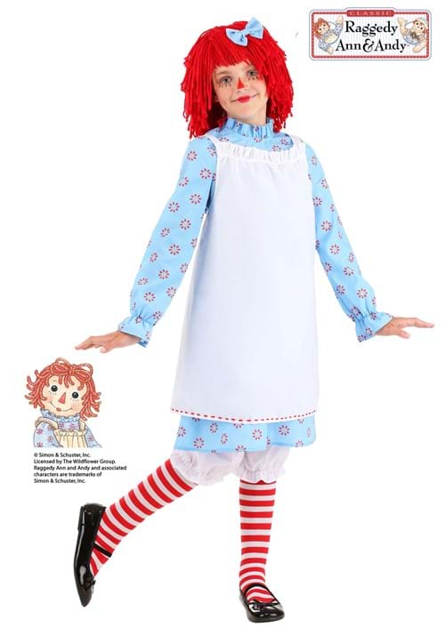 Child's Exclusive Raggedy Ann Costume - US 4637