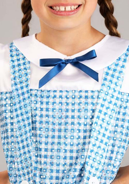 Girl's Farm Girl Costume Dress - US 4725