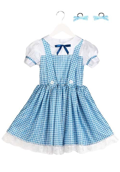Girl's Farm Girl Costume Dress - US 4725