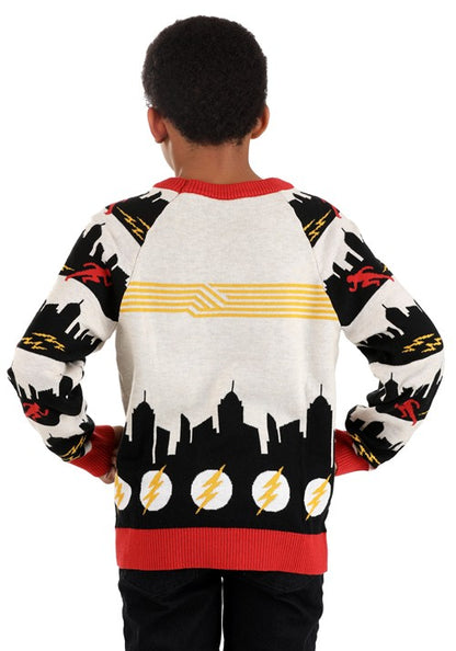 Kid's The Flash Ugly Sweater - US 6703