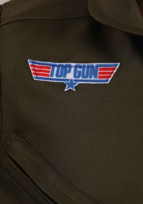 Top Gun Deluxe Flight Suit Costume for Kids - US 7189