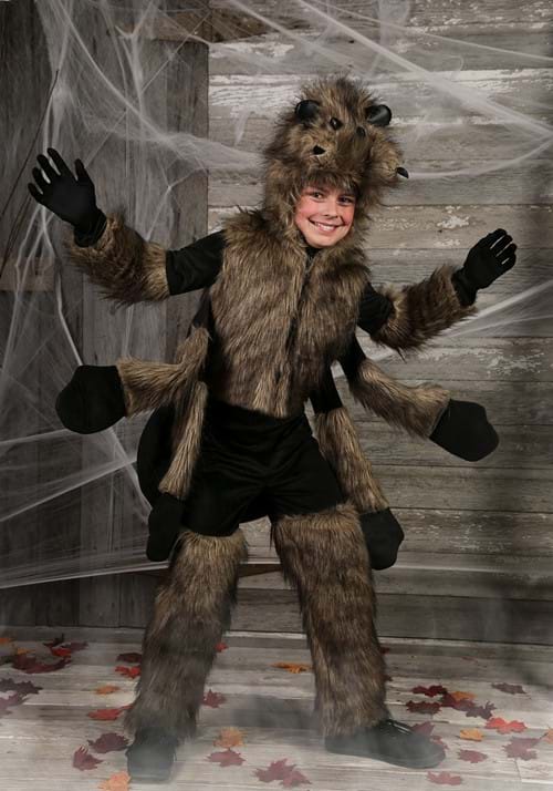 Furry Tarantula Spider Costume for Kids - US 4168