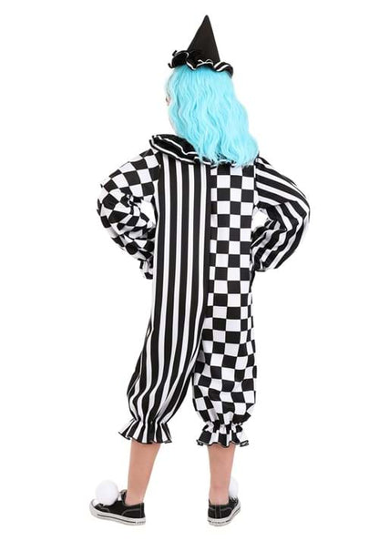 Giddy Gothic Clown Costume for Girls - US 1358
