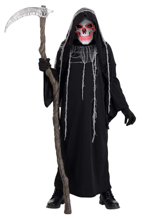 Kid's Glowing Reaper Costume - US 1465