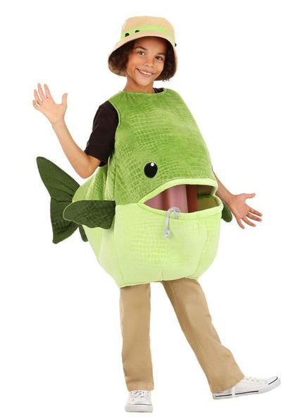 Gone Fishin' Bass Costume for Kids - US 0088