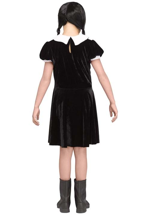 Kid's Gothic Girl Costume Dress - US 7614
