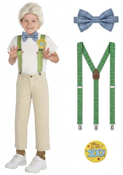 Kid's Grandpa Costume Accessory Kit - US 5129