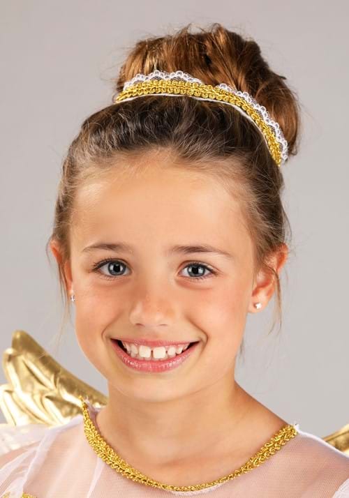 Guardian Angel Costume Dress for Girls - US 6481