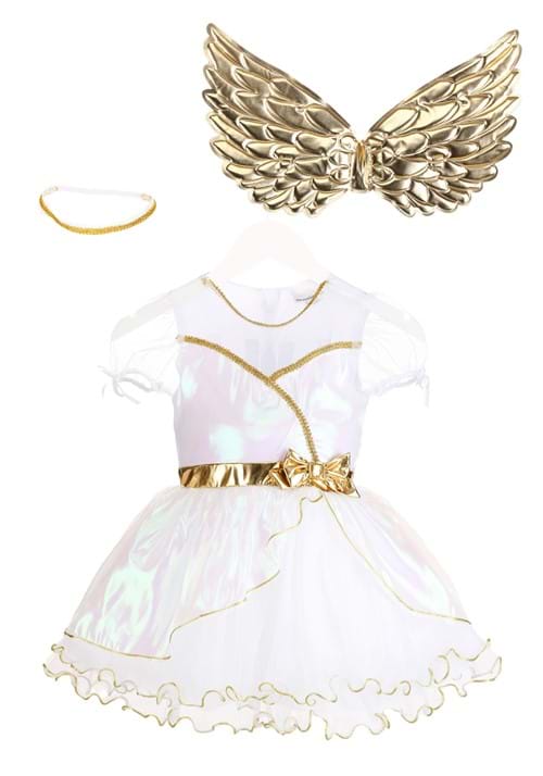 Guardian Angel Costume Dress for Girls - US 6481