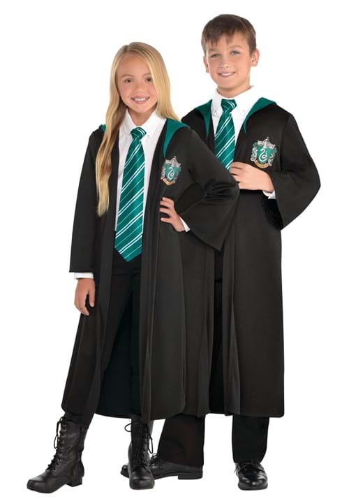 Kid's Harry Potter Costume Slytherin School Robe - US 3198
