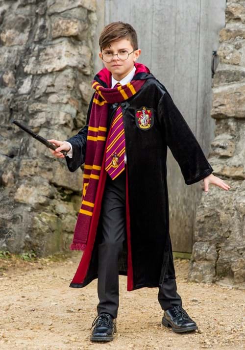 Harry Potter Deluxe Kid's Gryffindor Robe Costume - US 2003