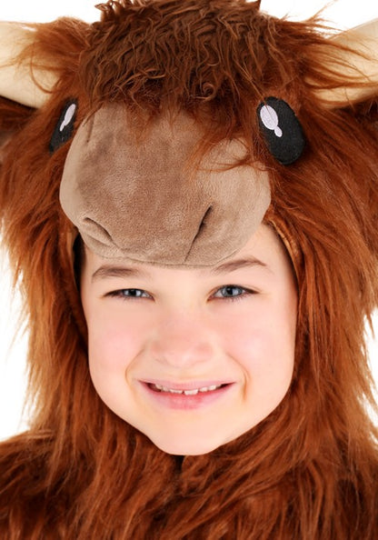 Highland Cow Costume for Kids - US 5915