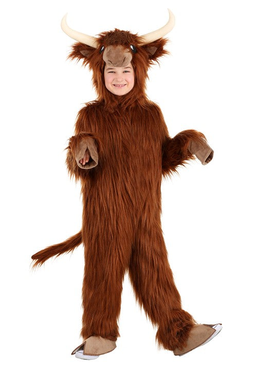 Highland Cow Costume for Kids - US 5915