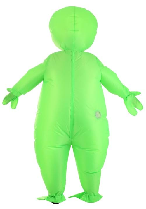 Inflatable Green Alien Costume for Kids - US 1850