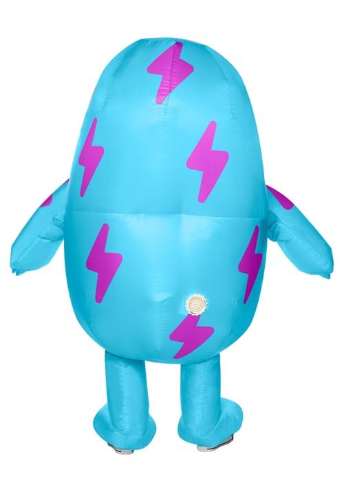 Kid's Inflatable Fall Guys Lightning Blue Costume - US 4570