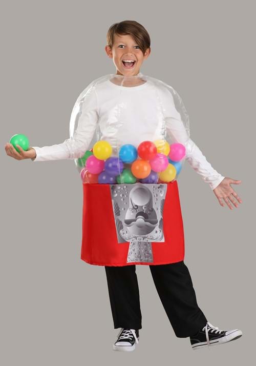 Inflatable Gumball Machine Costume for Kids - US 5749