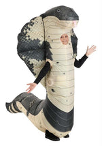 Kid's Hooded Snake Inflatable Costume - US 1813
