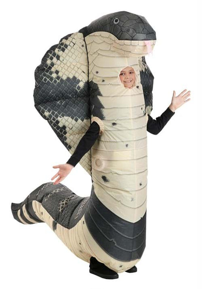 Kid's Hooded Snake Inflatable Costume - US 1813