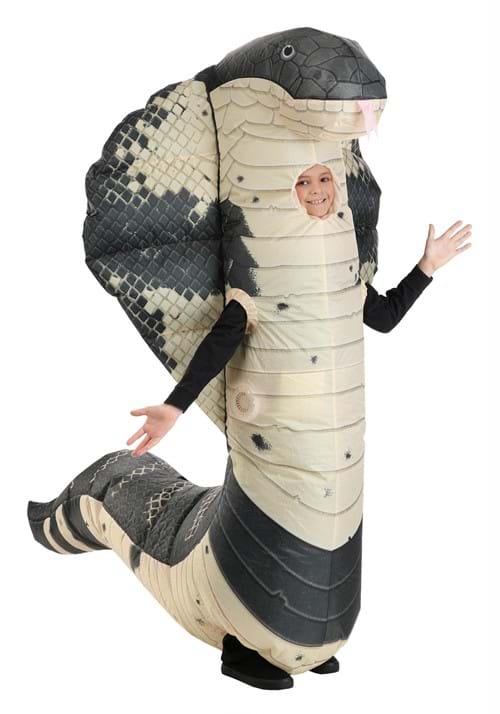 Kid's Hooded Snake Inflatable Costume - US 1813