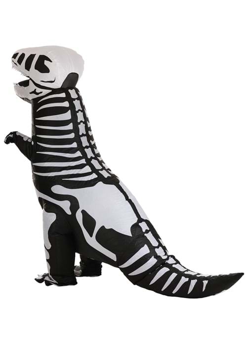 Inflatable Skeleton T-Rex Costume for Kids - US 6992