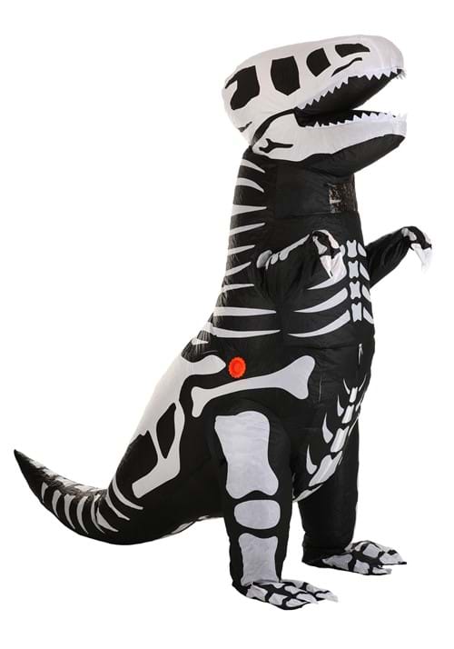 Inflatable Skeleton T-Rex Costume for Kids - US 6992