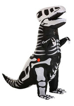 Inflatable Skeleton T-Rex Costume for Kids - US 6992