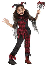 Jinxed Jester Clown Kid's Costume - US 1441