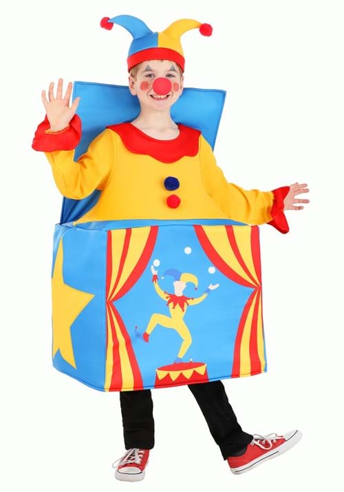 Jolly Jack in the Box Kid's Costume - US 1607