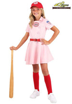 League of Their Own Luxury Girl's Dottie Costume - US 8471