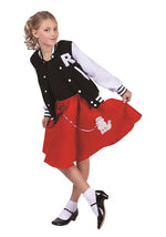 Kid's Letterman Black Jacket Costume - US 9277