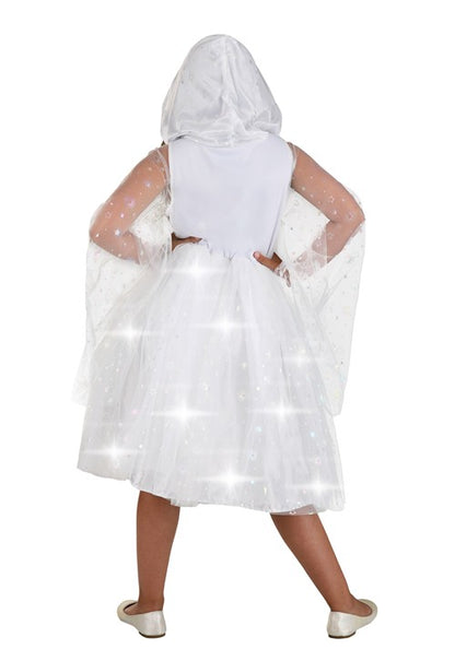 Light Up Ghost Costume for Kids - US 3082