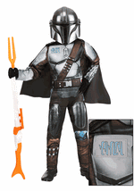 Light Up The Mandalorian Costume for Kids - US 6965